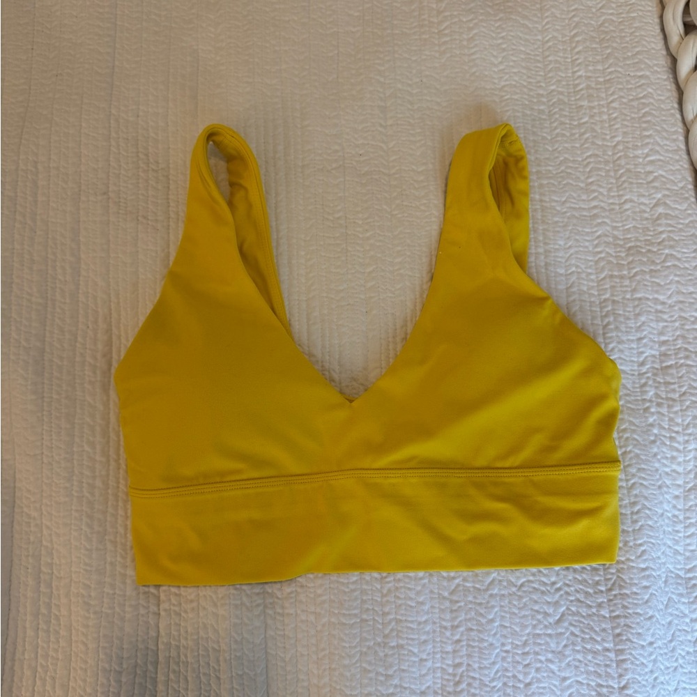 CRZ YOGA yellow sportsbra